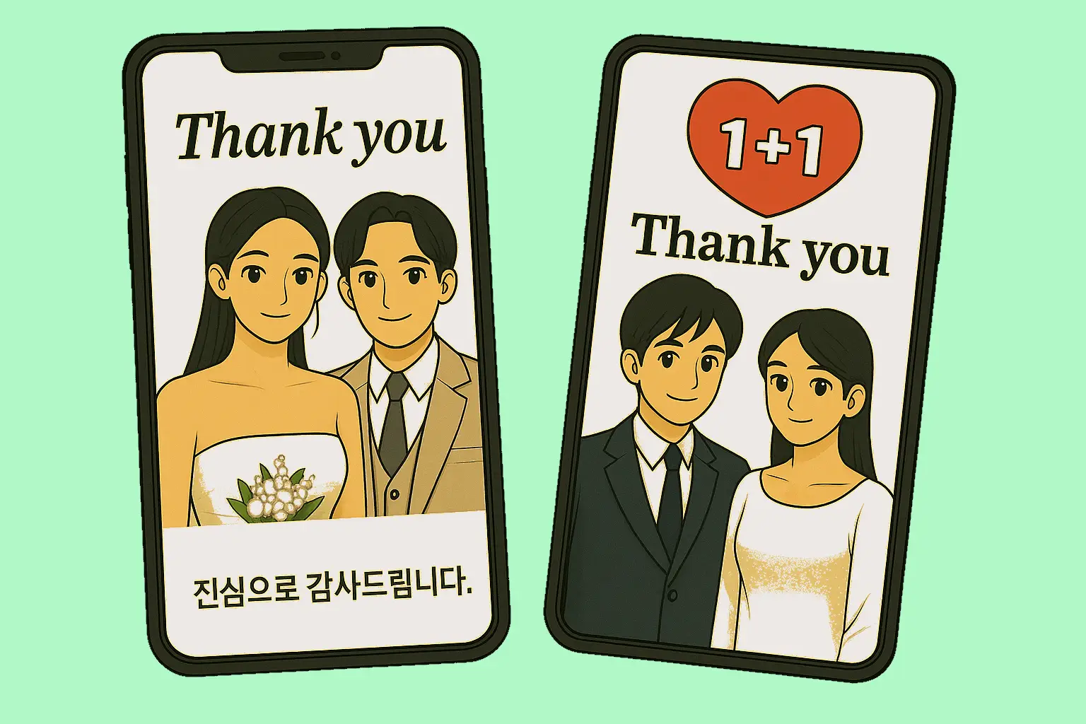 이벤트 이미지 - 모바일 감사장 1+1 이벤트